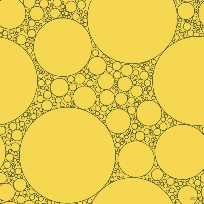 bubbles, circles, sponge, big, medium, small, 2 pixel line width, Saratoga and Energy Yellow circles bubbles sponge soap seamless tileable