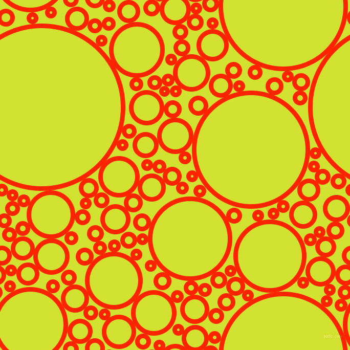 bubbles, circles, sponge, big, medium, small, 9 pixel line width, Scarlet and Pear circles bubbles sponge soap seamless tileable