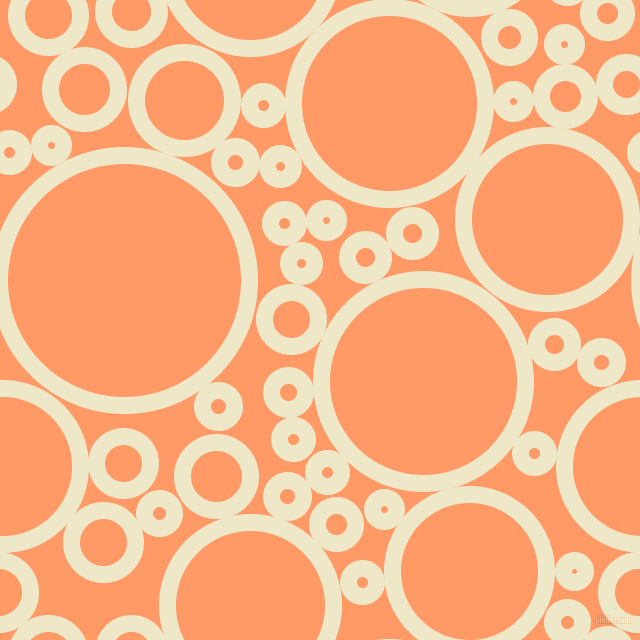 bubbles, circles, sponge, big, medium, small, 17 pixel line width, Scotch Mist and Atomic Tangerine circles bubbles sponge soap seamless tileable