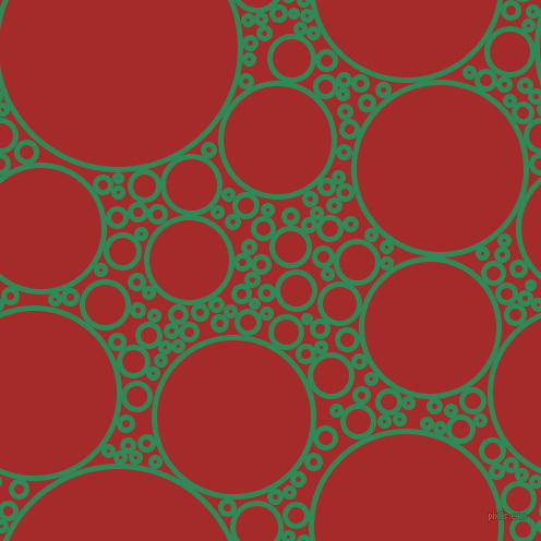 bubbles, circles, sponge, big, medium, small, 5 pixel line width, Sea Green and Brown circles bubbles sponge soap seamless tileable