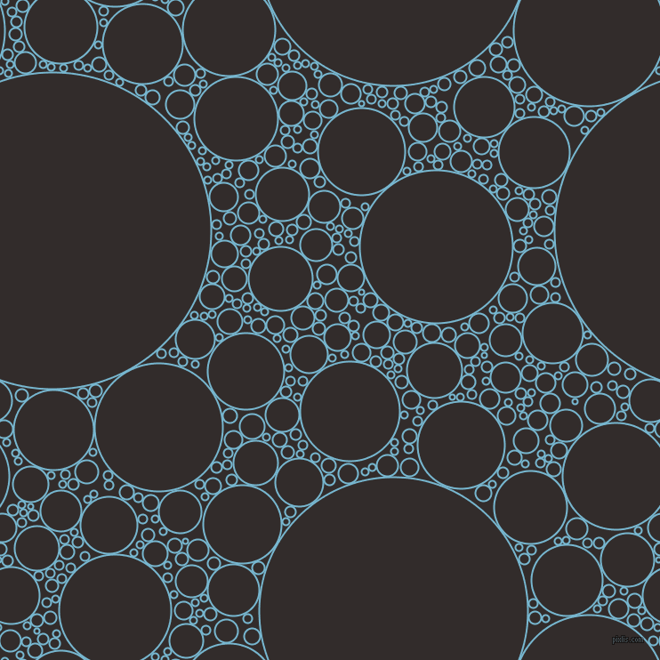 bubbles, circles, sponge, big, medium, small, 2 pixel line width, Seagull and Diesel circles bubbles sponge soap seamless tileable