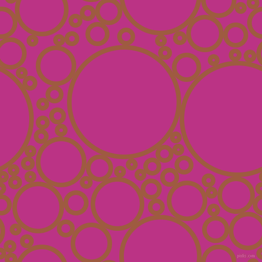 bubbles, circles, sponge, big, medium, small, 9 pixel line width, Sepia and Red Violet circles bubbles sponge soap seamless tileable