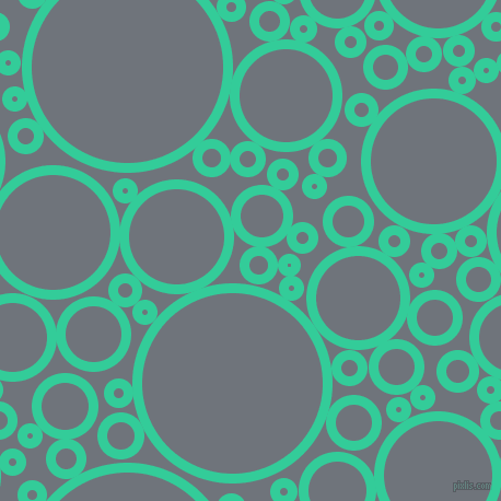 bubbles, circles, sponge, big, medium, small, 9 pixel line width, Shamrock and Raven circles bubbles sponge soap seamless tileable
