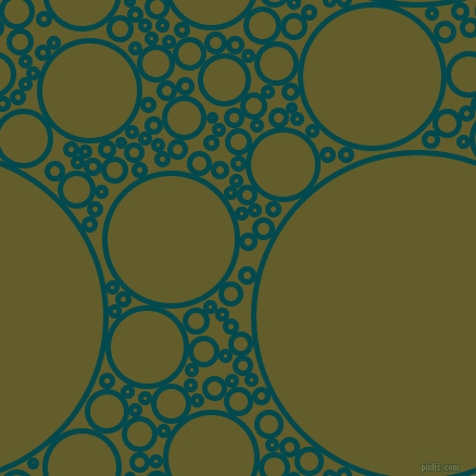 bubbles, circles, sponge, big, medium, small, 5 pixel line width, Sherpa Blue and Costa Del Sol circles bubbles sponge soap seamless tileable