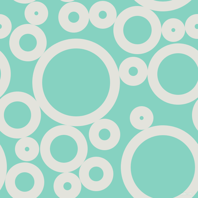 bubbles, circles, sponge, big, medium, small, 33 pixel line width, Snow Drift and Bermuda circles bubbles sponge soap seamless tileable