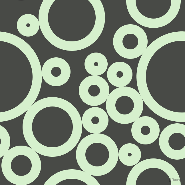 bubbles, circles, sponge, big, medium, small, 33 pixel line width, Snowy Mint and Armadillo circles bubbles sponge soap seamless tileable