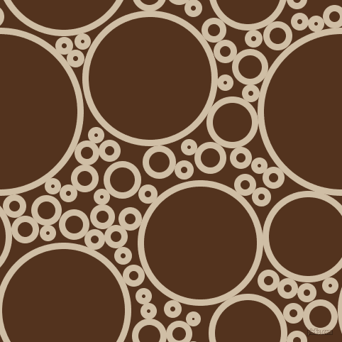 bubbles, circles, sponge, big, medium, small, 9 pixel line width, Soft Amber and Brown Bramble circles bubbles sponge soap seamless tileable