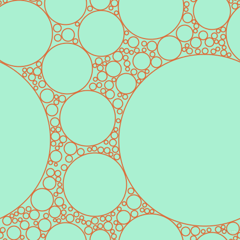 bubbles, circles, sponge, big, medium, small, 2 pixel line width, Sorbus and Magic Mint circles bubbles sponge soap seamless tileable