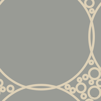 bubbles, circles, sponge, big, medium, small, 9 pixel line width, Spanish White and Delta circles bubbles sponge soap seamless tileable