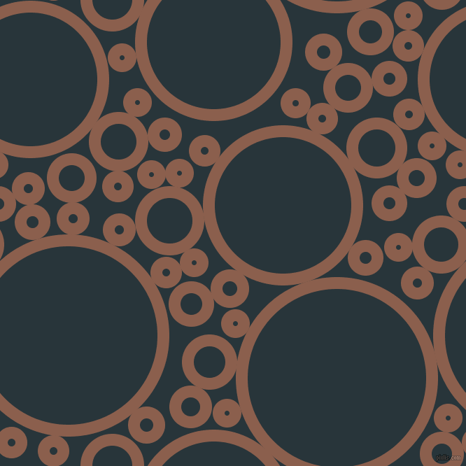 bubbles, circles, sponge, big, medium, small, 17 pixel line width, Spicy Mix and Oxford Blue circles bubbles sponge soap seamless tileable
