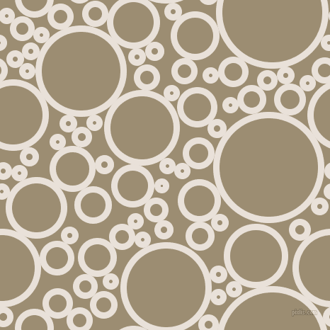 bubbles, circles, sponge, big, medium, small, 9 pixel line widthSpring Wood and Pale Oyster circles bubbles sponge soap seamless tileable