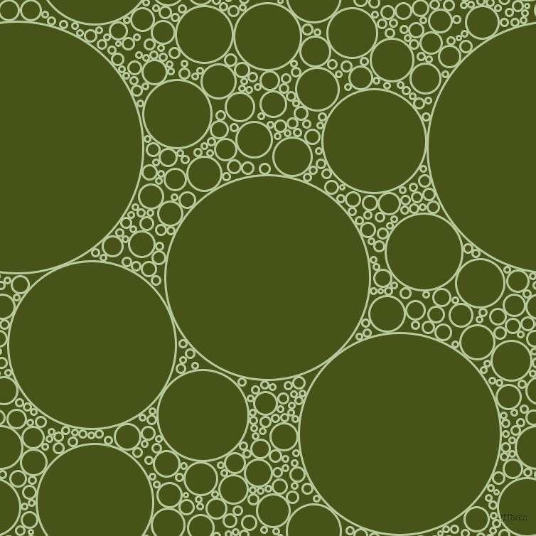 bubbles, circles, sponge, big, medium, small, 3 pixel line width, Sprout and Verdun Green circles bubbles sponge soap seamless tileable