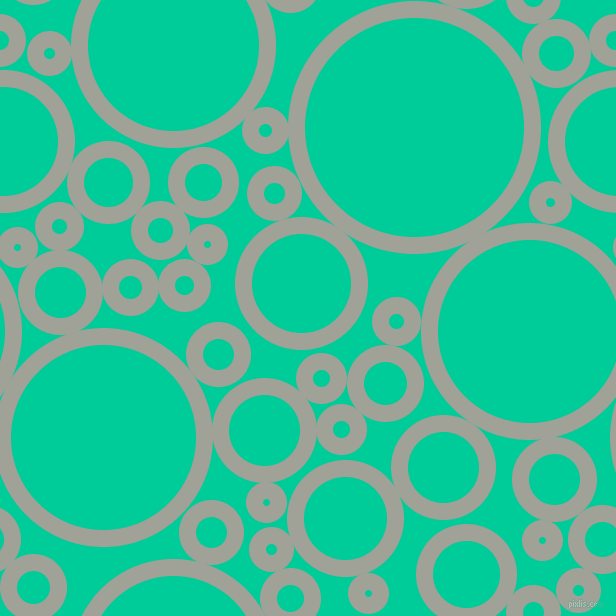 bubbles, circles, sponge, big, medium, small, 17 pixel line width, Star Dust and Caribbean Green circles bubbles sponge soap seamless tileable