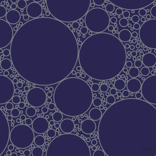 bubbles, circles, sponge, big, medium, small, 3 pixel line width, Storm Grey and Paua circles bubbles sponge soap seamless tileable