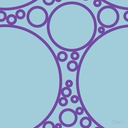 bubbles, circles, sponge, big, medium, small, 9 pixel line width, Studio and Regent St Blue circles bubbles sponge soap seamless tileable