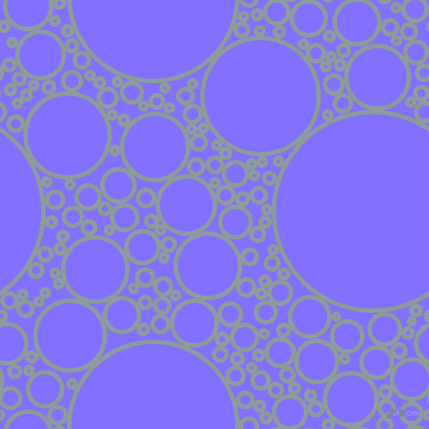 bubbles, circles, sponge, big, medium, small, 5 pixel line width, Submarine and Light Slate Blue circles bubbles sponge soap seamless tileable