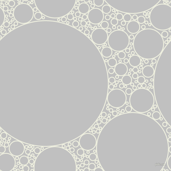 bubbles, circles, sponge, big, medium, small, 3 pixel line width, Sugar Cane and Silver circles bubbles sponge soap seamless tileable