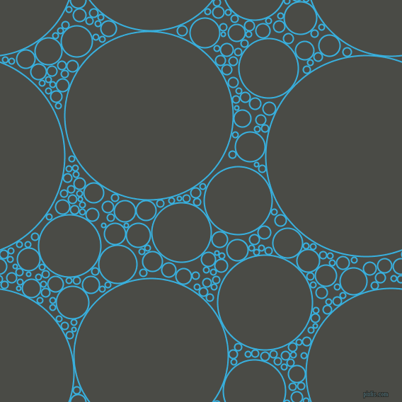 bubbles, circles, sponge, big, medium, small, 2 pixel line width, Summer Sky and Gravel circles bubbles sponge soap seamless tileable