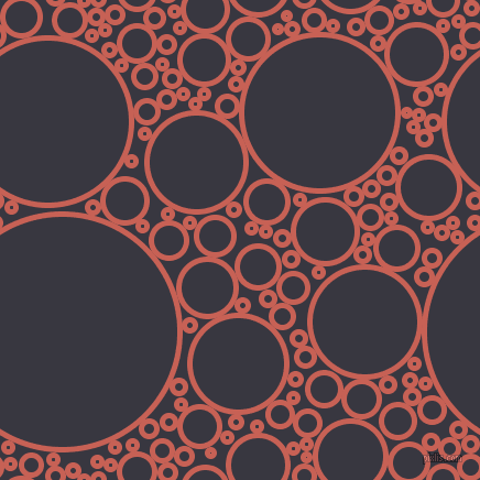 bubbles, circles, sponge, big, medium, small, 5 pixel line width, Sunglo and Black Marlin circles bubbles sponge soap seamless tileable