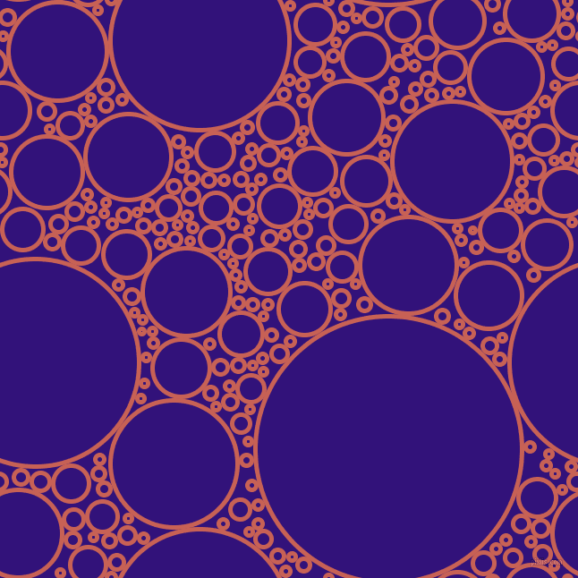 bubbles, circles, sponge, big, medium, small, 5 pixel line widthSunglo and Persian Indigo circles bubbles sponge soap seamless tileable