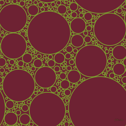 bubbles, circles, sponge, big, medium, small, 3 pixel line width, Sushi and Claret circles bubbles sponge soap seamless tileable