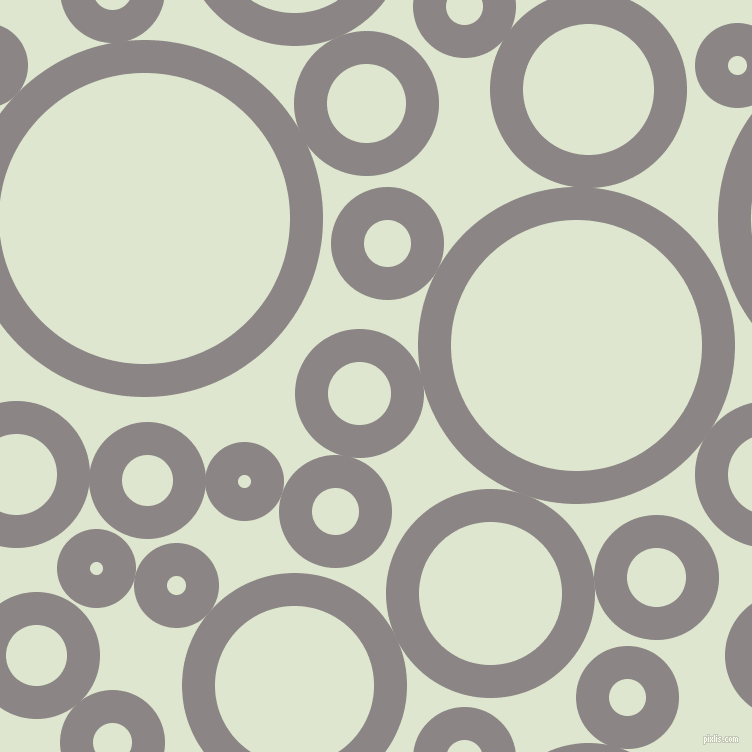 bubbles, circles, sponge, big, medium, small, 33 pixel line width, Suva Grey and Willow Brook circles bubbles sponge soap seamless tileable