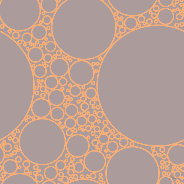 bubbles, circles, sponge, big, medium, small, 5 pixel line width, Tacao and Dusty Grey circles bubbles sponge soap seamless tileable