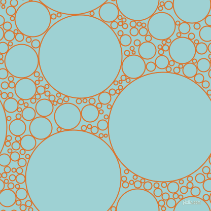 bubbles, circles, sponge, big, medium, small, 2 pixel line width, Tahiti Gold and Morning Glory circles bubbles sponge soap seamless tileable