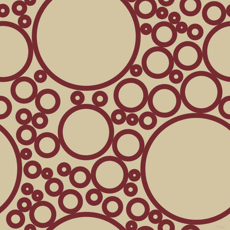 bubbles, circles, sponge, big, medium, small, 17 pixel line width, Tamarillo and Double Spanish White circles bubbles sponge soap seamless tileable