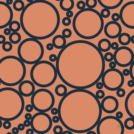 bubbles, circles, sponge, big, medium, small, 9 pixel line width, Tangaroa and Copper circles bubbles sponge soap seamless tileable