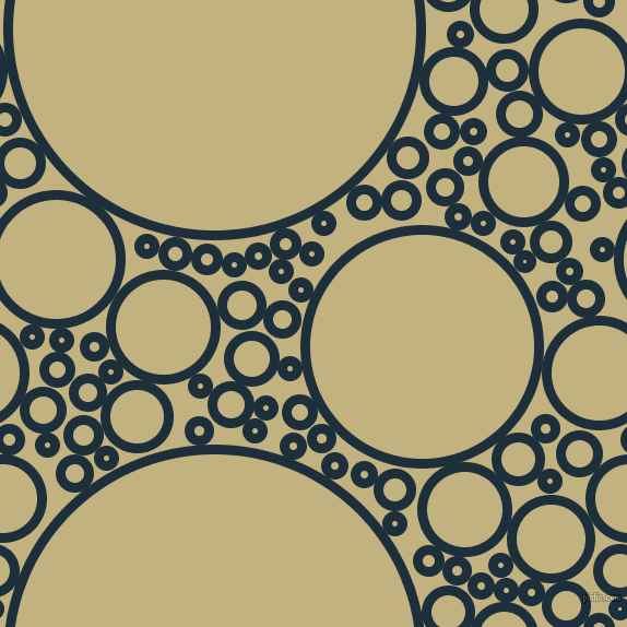 bubbles, circles, sponge, big, medium, small, 9 pixel line width, Tangaroa and Ecru circles bubbles sponge soap seamless tileable