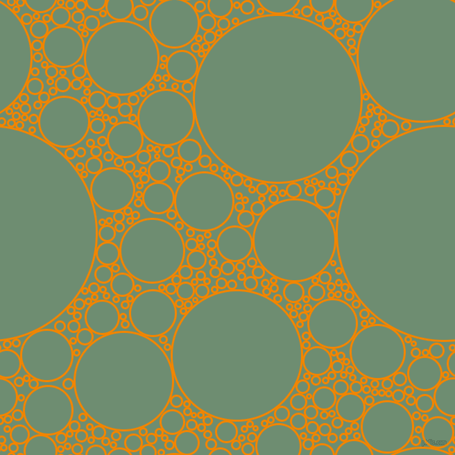 bubbles, circles, sponge, big, medium, small, 3 pixel line width, Tangerine and Laurel circles bubbles sponge soap seamless tileable