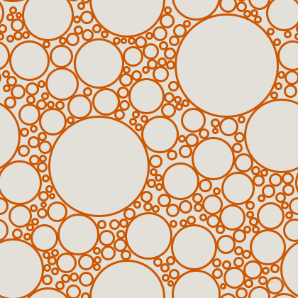 bubbles, circles, sponge, big, medium, small, 3 pixel line width, Tenne Tawny and Vista White circles bubbles sponge soap seamless tileable