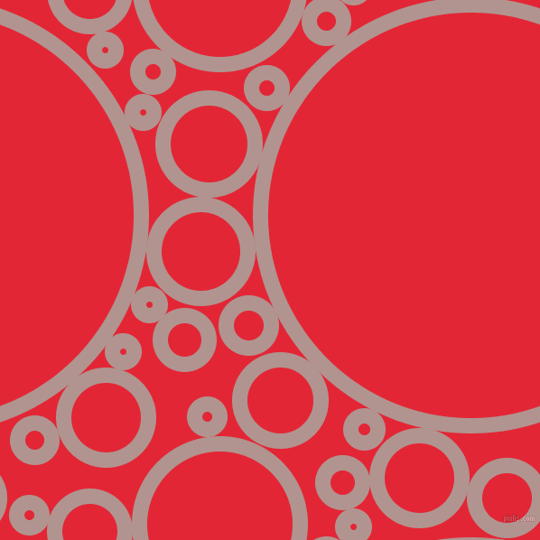 bubbles, circles, sponge, big, medium, small, 17 pixel line width, Thatch and Alizarin circles bubbles sponge soap seamless tileable