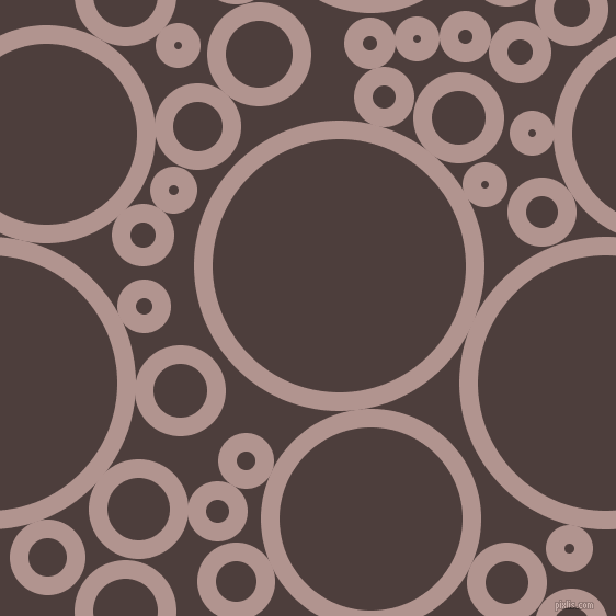 bubbles, circles, sponge, big, medium, small, 17 pixel line width, Thatch and Crater Brown circles bubbles sponge soap seamless tileable