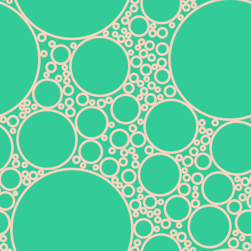 bubbles, circles, sponge, big, medium, small, 5 pixel line width, Tuft Bush and Shamrock circles bubbles sponge soap seamless tileable