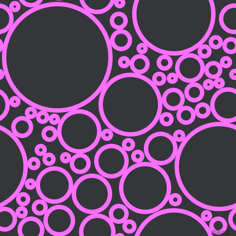bubbles, circles, sponge, big, medium, small, 9 pixel line width, Ultra Pink and Shark circles bubbles sponge soap seamless tileable