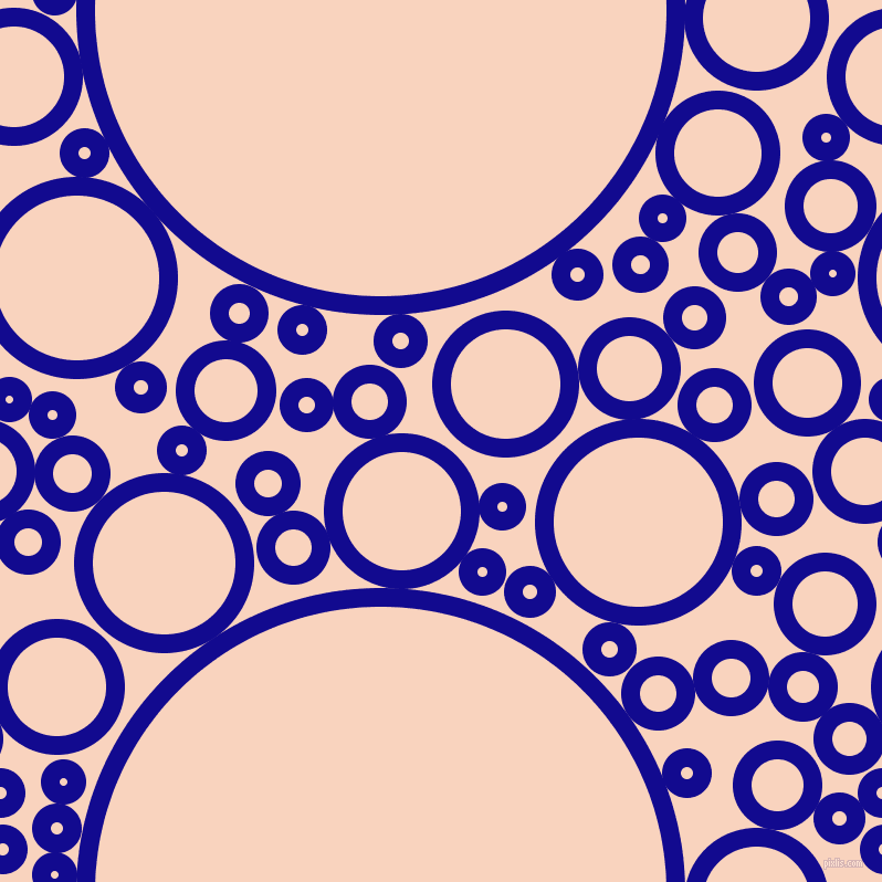 bubbles, circles, sponge, big, medium, small, 17 pixel line width, Ultramarine and Tuft Bush circles bubbles sponge soap seamless tileable