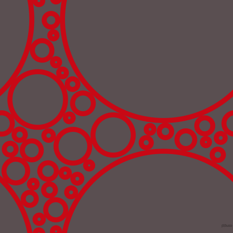 bubbles, circles, sponge, big, medium, small, 17 pixel line width, Venetian Red and Don Juan circles bubbles sponge soap seamless tileable