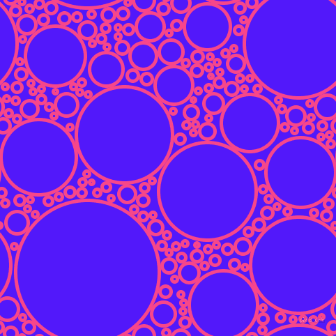 bubbles, circles, sponge, big, medium, small, 5 pixel line width, Violet Red and Han Purple circles bubbles sponge soap seamless tileable