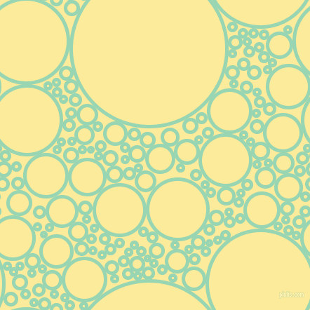 bubbles, circles, sponge, big, medium, small, 5 pixel line width, Vista Blue and Drover circles bubbles sponge soap seamless tileable