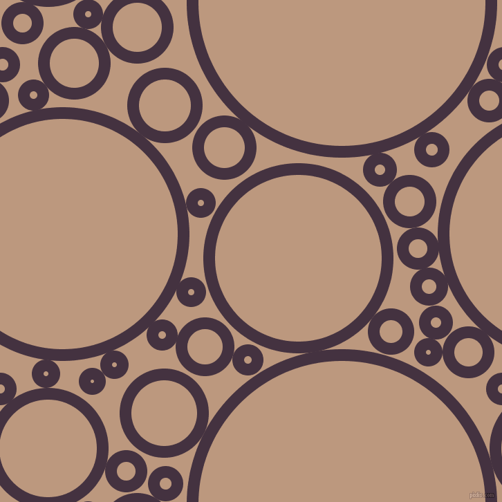 bubbles, circles, sponge, big, medium, small, 17 pixel line width, Voodoo and Pale Taupe circles bubbles sponge soap seamless tileable