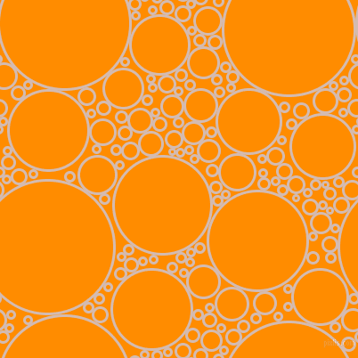 bubbles, circles, sponge, big, medium, small, 3 pixel line width, Wafer and Dark Orange circles bubbles sponge soap seamless tileable
