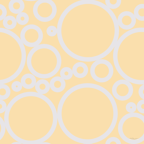 bubbles, circles, sponge, big, medium, small, 17 pixel line width, White Lilac and Peach-Yellow circles bubbles sponge soap seamless tileable