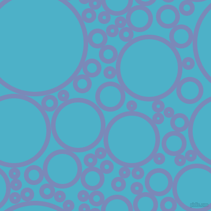bubbles, circles, sponge, big, medium, small, 9 pixel line width, Wild Blue Yonder and Viking circles bubbles sponge soap seamless tileable