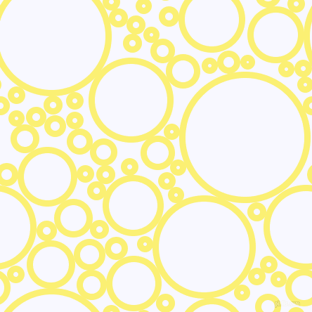 bubbles, circles, sponge, big, medium, small, 9 pixel line width, Witch Haze and Ghost White circles bubbles sponge soap seamless tileable