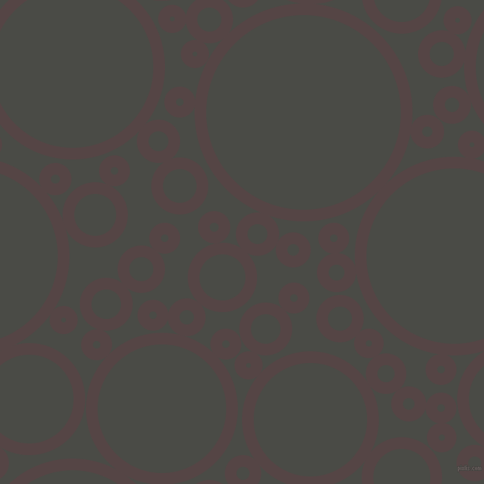 bubbles, circles, sponge, big, medium, small, 17 pixel line width, Woody Brown and Gravel circles bubbles sponge soap seamless tileable