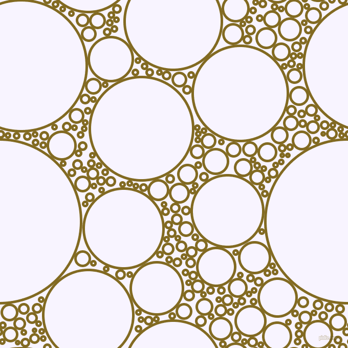 bubbles, circles, sponge, big, medium, small, 5 pixel line width, Yukon Gold and Magnolia circles bubbles sponge soap seamless tileable
