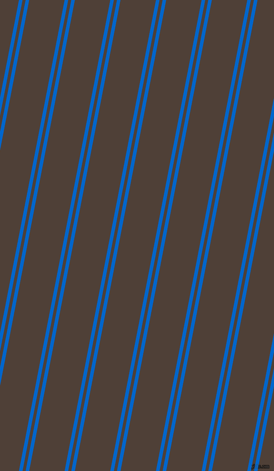 79 degree angle dual stripe line, 7 pixel line width, 6 and 69 pixel line spacing, dual two line striped seamless tileable