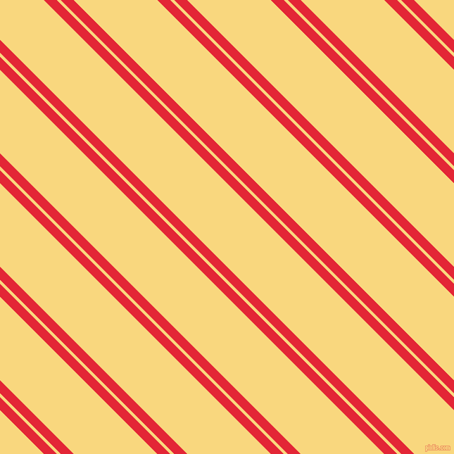 135 degree angles dual striped lines, 13 pixel lines width, 4 and 84 pixels line spacing, Alizarin and Golden Glow dual two line striped seamless tileable